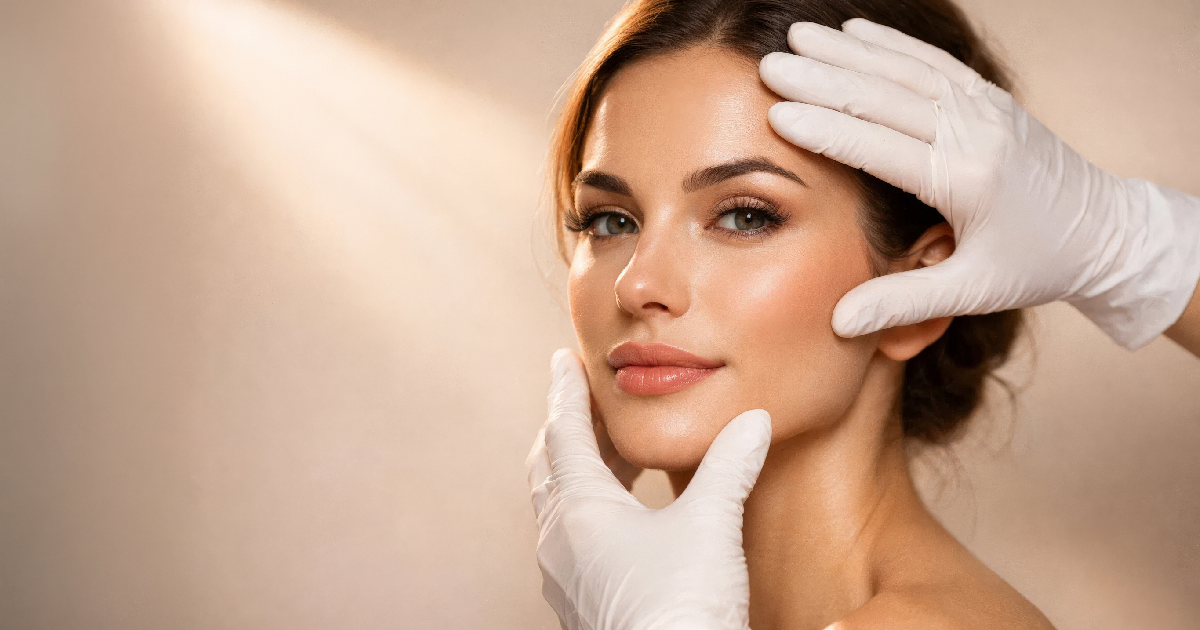 Woman Smooth skin results from Daxxify cosmetic treatment in Bonney Lake, WA | Honey Glow Health